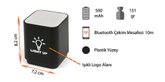 Bluetooth Hoparlör Işıklı Logo