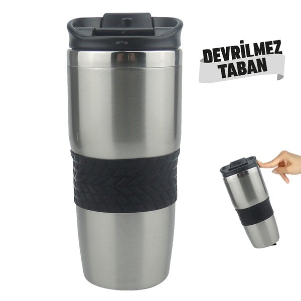 Devrilmez Çelik Termos Mug 450 ml