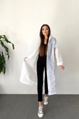 Unisex Tek Beden Kapüşonlu Çıtçıtlı Eva Yağmurluk