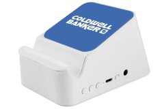 Bluetooth Hoparlör ve Kablosuz Şarj Özellikli Stand